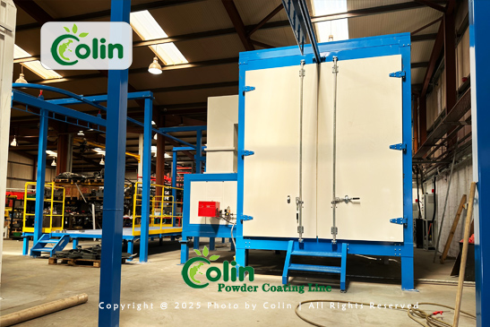 automated powder coating line