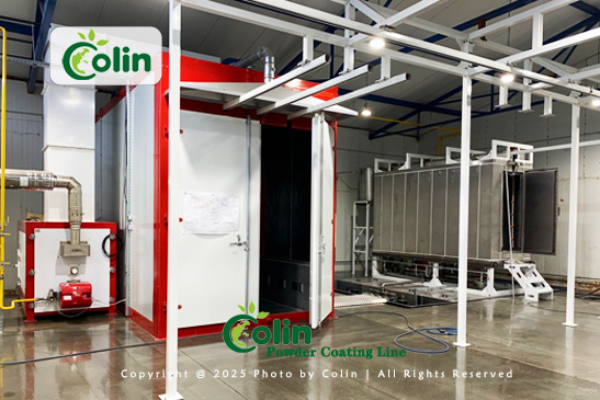 gar burner powder coating oven