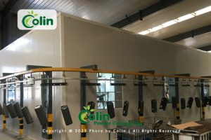 powder coat paint line