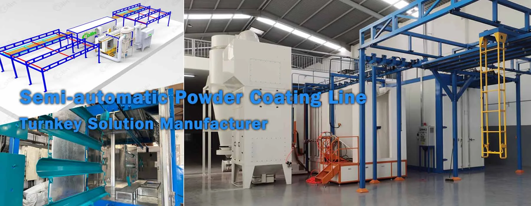 Power-coating-plant