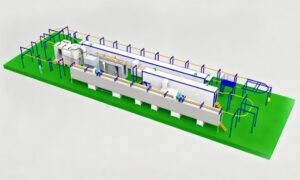 Intelligent Automated Powder Coating Line Boosts Efficiency